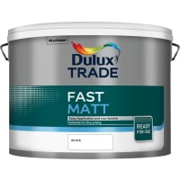 Dulux Trade Fast Matt White 10L