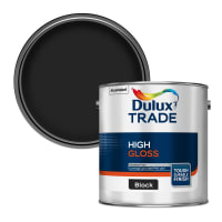 Dulux Trade High Gloss Paint 2.5L Black