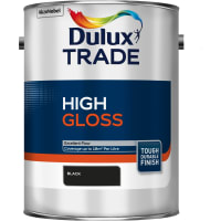 Dulux Trade High Gloss Black 5L