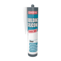 Evo-Stik Building Silicone Sealant Clear