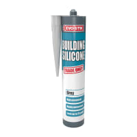 Evo-Stik Building Silicone Sealant Grey
