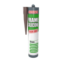 Evo-Stik Frame Silicone Sealant Brown