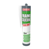 Evo-Stik Frame Silicone Sealant Clear