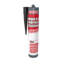 Evo-Stik Multi Purpose Silicone Sealant 280ml Black
