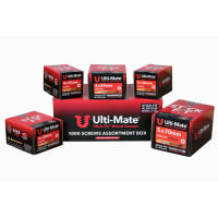 Ulti-Mate® ULTASS Assortment - 1000 pcs Stick-Fit® Woodscrews