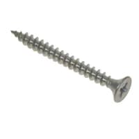 Unifix A2-304 Stainless Steel General Purpose Countersunk Chippy Wood Screw Pozi 3.5 x 25mm Box 200