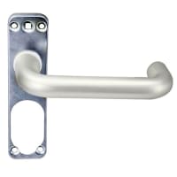 Carlisle Brass Eurospec Safety Lever on Inner Plate 19mm Satin Anodised Aluminium