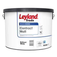 Leyland Trade Contract Matt 10L Brilliant White