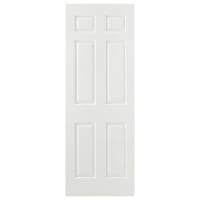 LPD Doors Smooth 6P Square Top Primed White Internal Door 686 x 1981mm