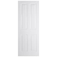 LPD Doors Textured 4P Primed White Internal Door 686 x 1981mm