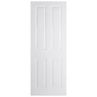 LPD Doors Textured 4P Primed White Internal Door 762 x 1981mm