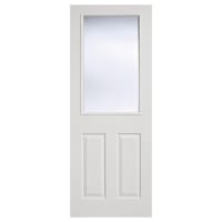 LPD Doors Textured 2P/1L Primed White Internal Door  762 x 1981mm