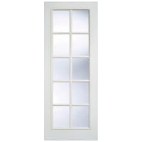 LPD Doors SA 10L Primed White Internal Door 762 x 1981mm