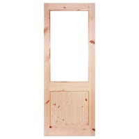 LPD Doors External 2XG 1P Unglazed Redwood Door 762 x 1981mm