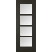 Vancouver 4L Pre-finished Smoked Oak Doors 1981 x 686 x 35mm