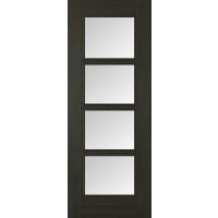 Vancouver 4L Pre-finished Smoked Oak Door 1981 x 838 x 35mm