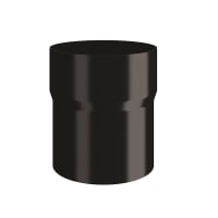 Lindab Rainline Pipe Connector SRORM 75mm Black