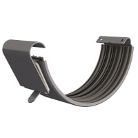 Lindab Gutter Joint with Rubber Seal RSK 125mm Dark Grey