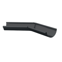 Lindab Internal 135° Gutter Angle RVI 125mm Anthracite Grey