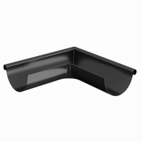 Lindab External 90° Gutter Angle RVY 125mm Anthracite Grey