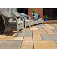 Bradstone Old Riven Eco Patio Pack Autumn Bronze 9.9m²