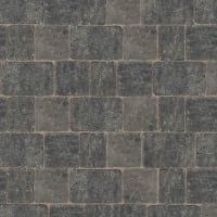 Bradstone Woburn Rumbled Block Paving 100 x 134 x 50mm Graphite