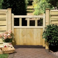 Grange Fencing Solid Infill Path Gate 900 x 900 x 45mm Brown