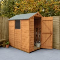 Forest Shiplap Dip Treated Apex Shed 6 x 4ft