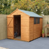 Forest Shiplap Dip Treated Apex Shed 8 x 6ft