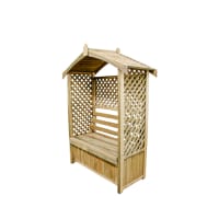 Forest Lyon Arbour 2000 x 1560 x 670mm