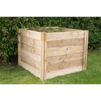 Forest Slot Down Compost Bin 820 x 1030 x 1030mm 650L