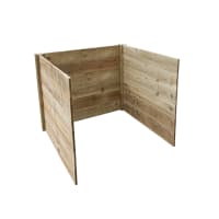 Forest Slot Down Compost Bin Extension Kit 820 x 1030 x 1030mm