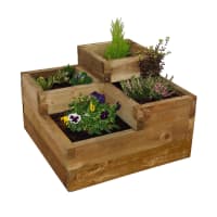 Forest Caledonian Tiered Raised Bed 560 x 900 x 900mm