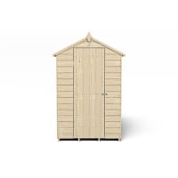 Forest Apex Overlap Pressure Treated Shed 6 x 4ft