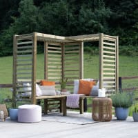 Forest Firenze Corner Arbour 1970 x 1800 x 1800mm