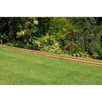 Forest Slatted Edging 1200mm Pack of 3