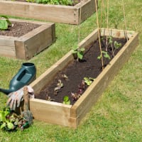 Forest Caledonian Long Raised Bed 140 x 450 x 1800mm