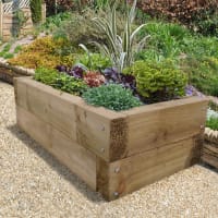 Forest Sleeper Raised Bed 400 x 1300 x 700mm