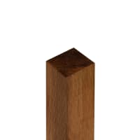 Forest Incised Fence Post 6ft Brown Pack of 4