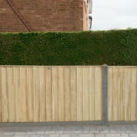 Forest Pressure Treated Closeboard Fence Panel 1.83m x 0.93m Pack of 3