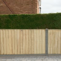 Forest Pressure Treated Closeboard Fence Panel 6ft x 4ft (1.83m x 1.23m) Pack of 4