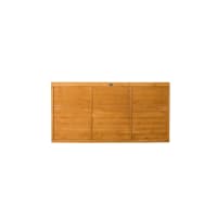 Forest Dip Treated Lap Fence Panel 6ft x 3ft (1.83m x 0.91m)