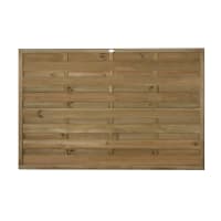 Forest Pressure Treated Decorative Europa Plain Fence Panel 1.8 x 1.2m Pack of 3