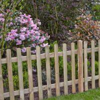 Forest Pressure Treated Ultima Pale Picket Fence Panel 1.83m x 0.9m Pack of 4