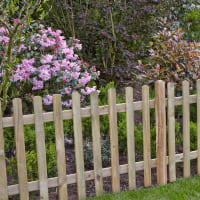 Forest Pressure Treated Ultima Pale Picket Fence Panel 6ft x 3ft (1.83m x 0.9m) Pack of 5