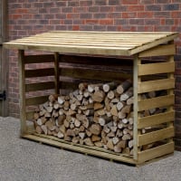 Forest Large Pent Log Store