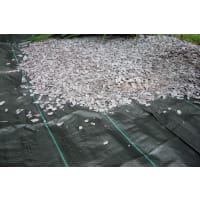 Groundtex Woven Geotextile Fabric 10 x 2m Clear