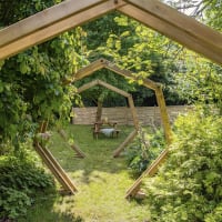 Hexagon Moon Gate