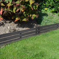 Grey Horizontal Border Edging 100cm