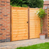 Grange Superior Pressure Treated Lap Gate Golden Brown 3ft x 6ft (0.9m x 1.8m)